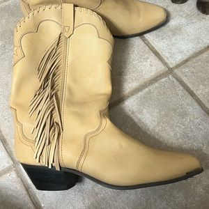 ACME fringe “cowgirl” boots